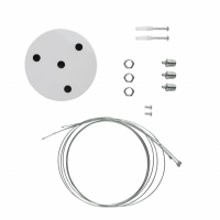 Светильник светодиодный Geometria ЭРА Ring SPO-132-W-40K-088 88Вт 4000К 6000Лм IP40 800*800*80 белый подвесной'