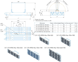 LED светильник SVT-STR-MPRO-Max-155W-45x140-TRIO'